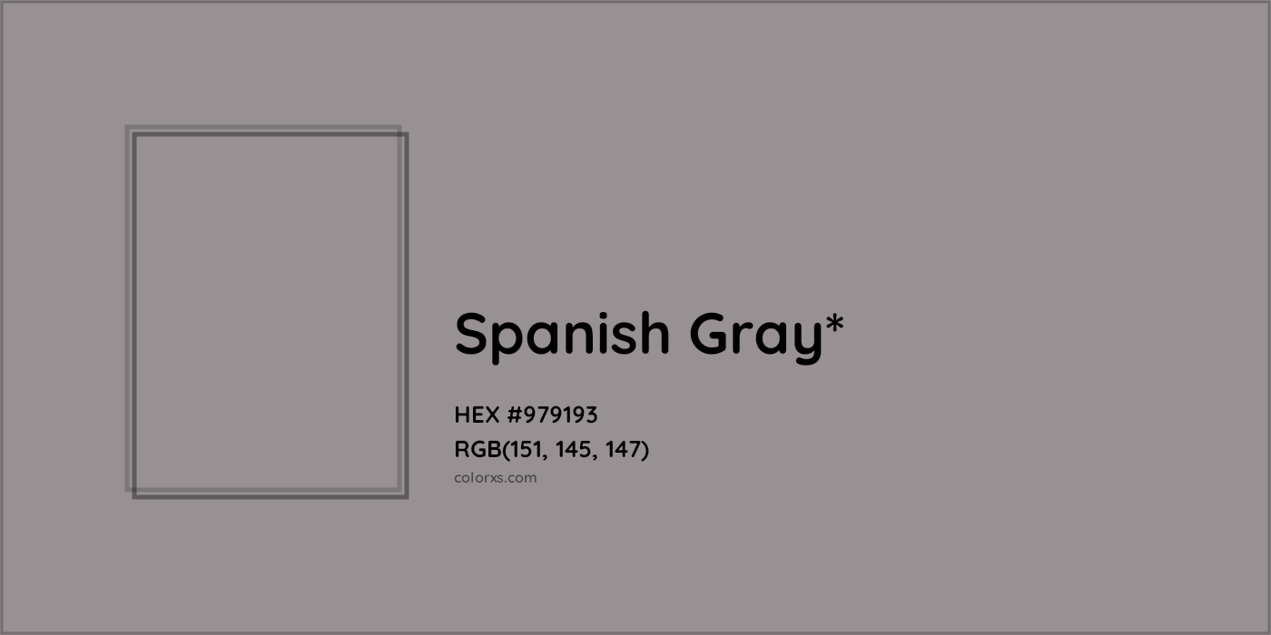 HEX #979193 Color Name, Color Code, Palettes, Similar Paints, Images
