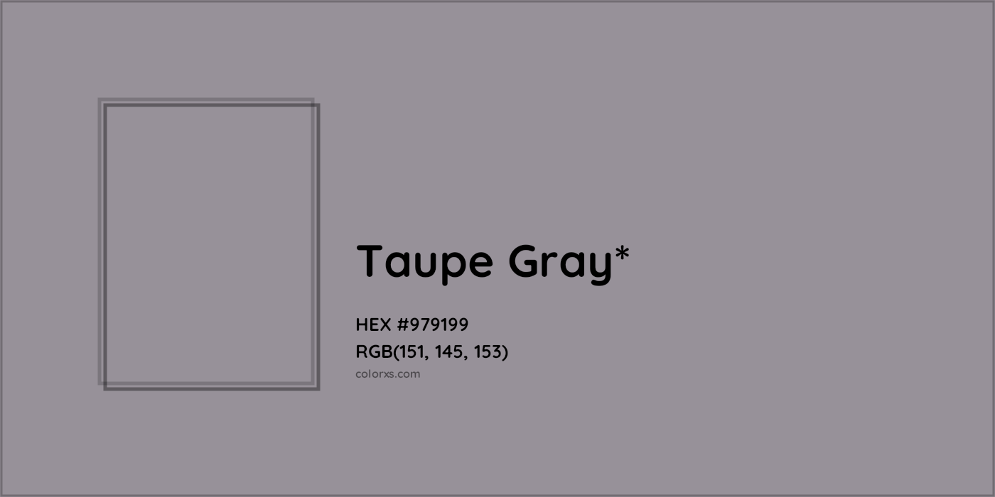 HEX #979199 Color Name, Color Code, Palettes, Similar Paints, Images