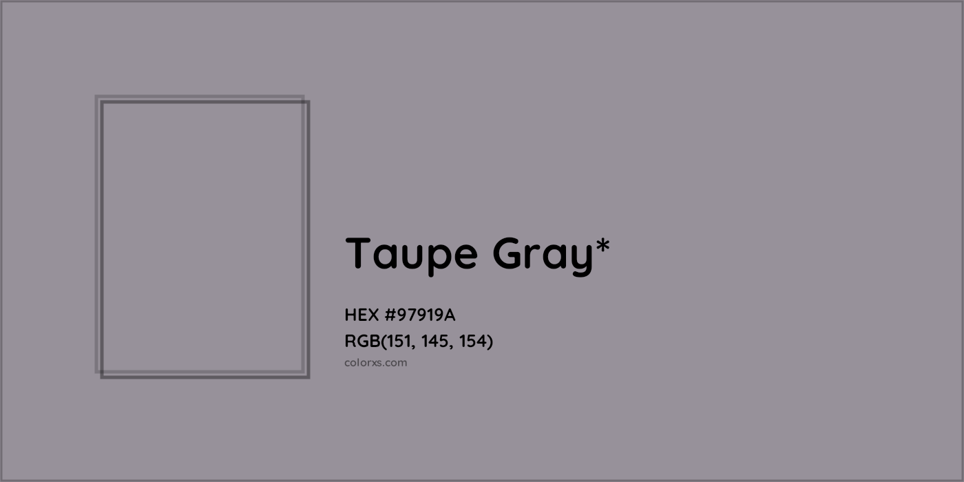 HEX #97919A Color Name, Color Code, Palettes, Similar Paints, Images