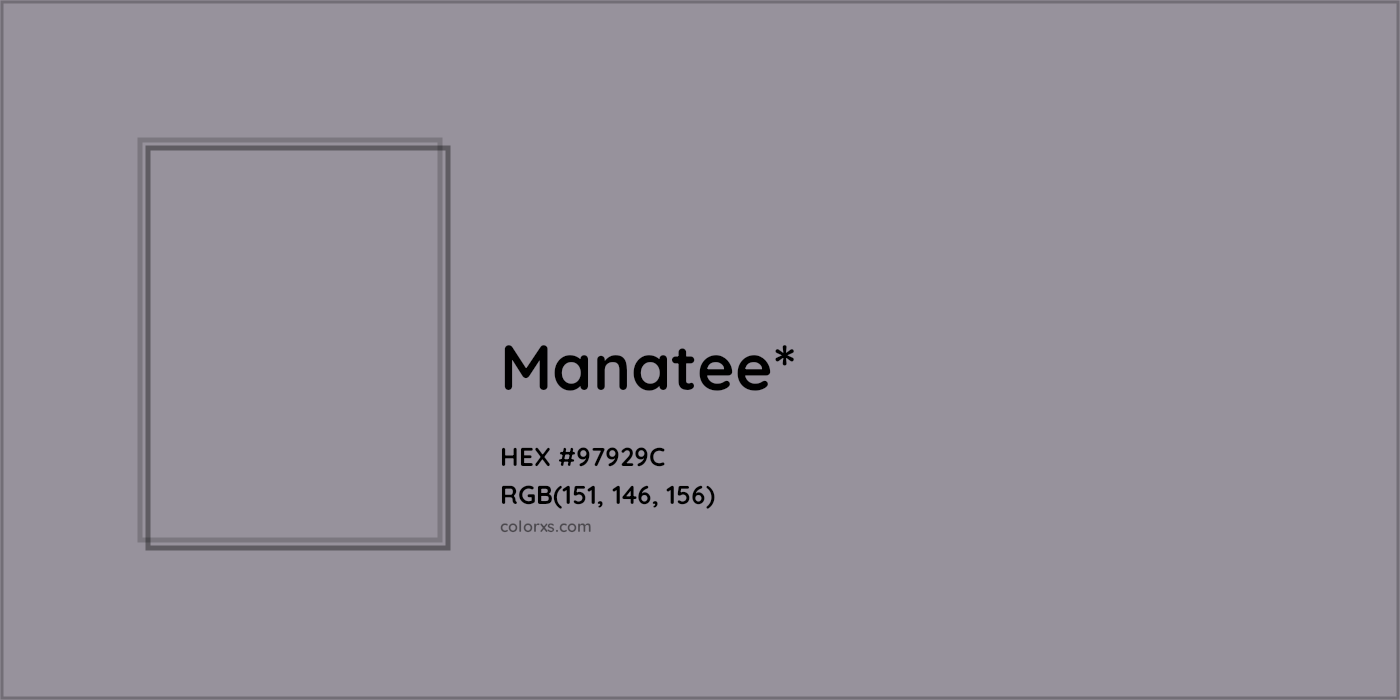 HEX #97929C Color Name, Color Code, Palettes, Similar Paints, Images