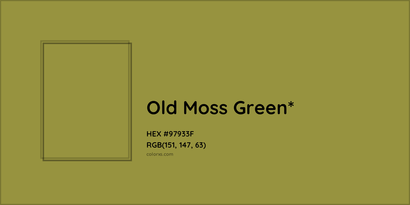 HEX #97933F Color Name, Color Code, Palettes, Similar Paints, Images