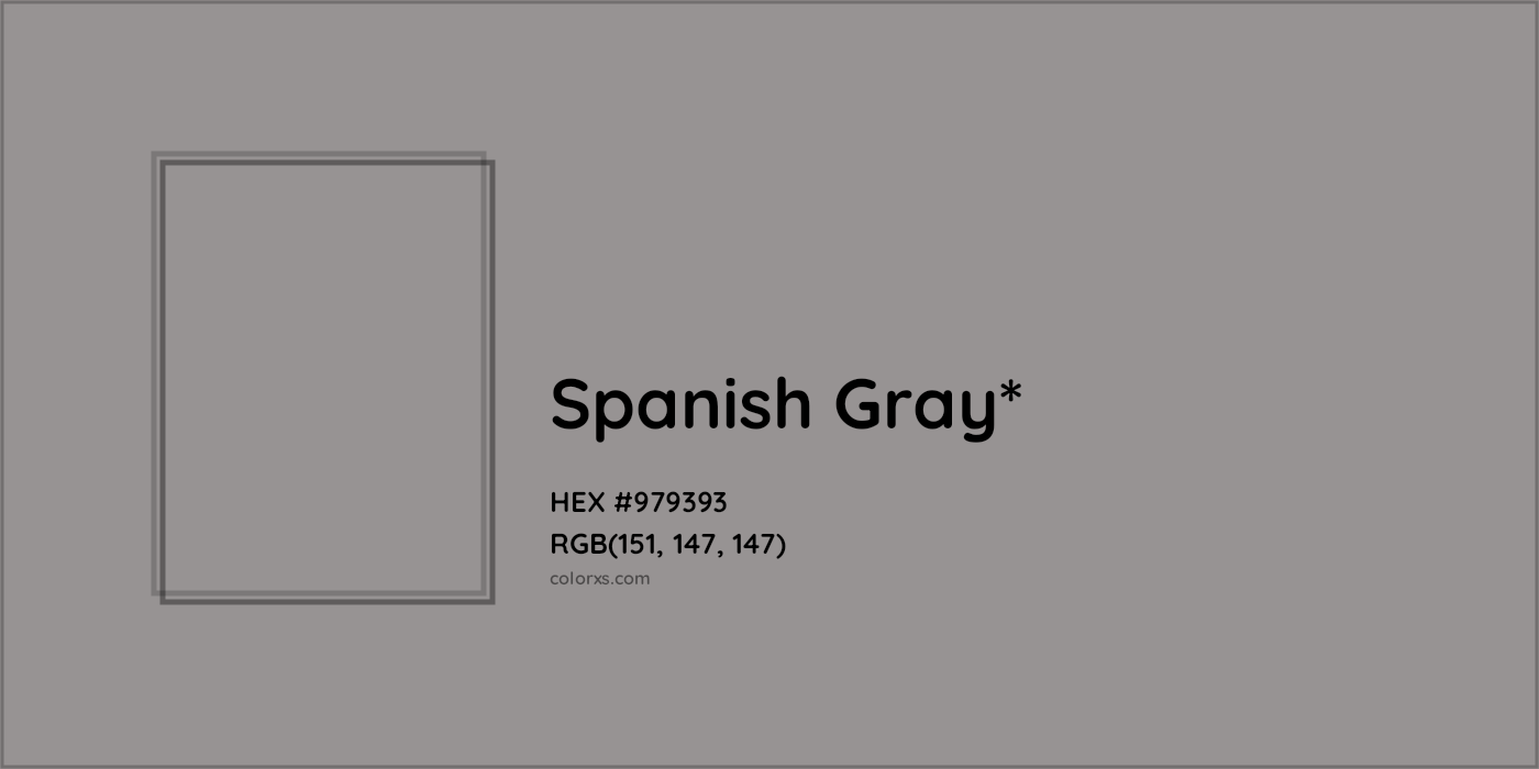 HEX #979393 Color Name, Color Code, Palettes, Similar Paints, Images
