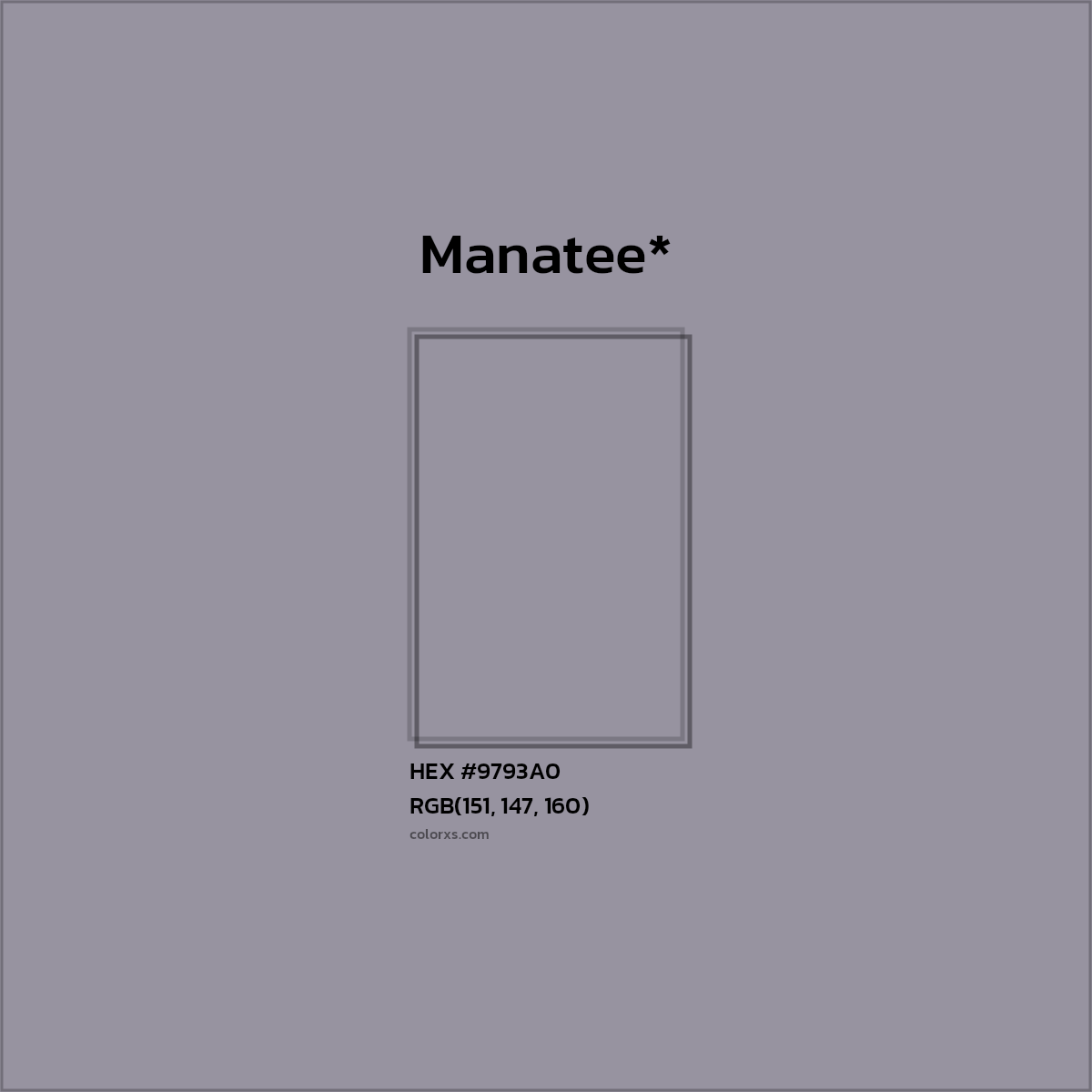 HEX #9793A0 Color Name, Color Code, Palettes, Similar Paints, Images