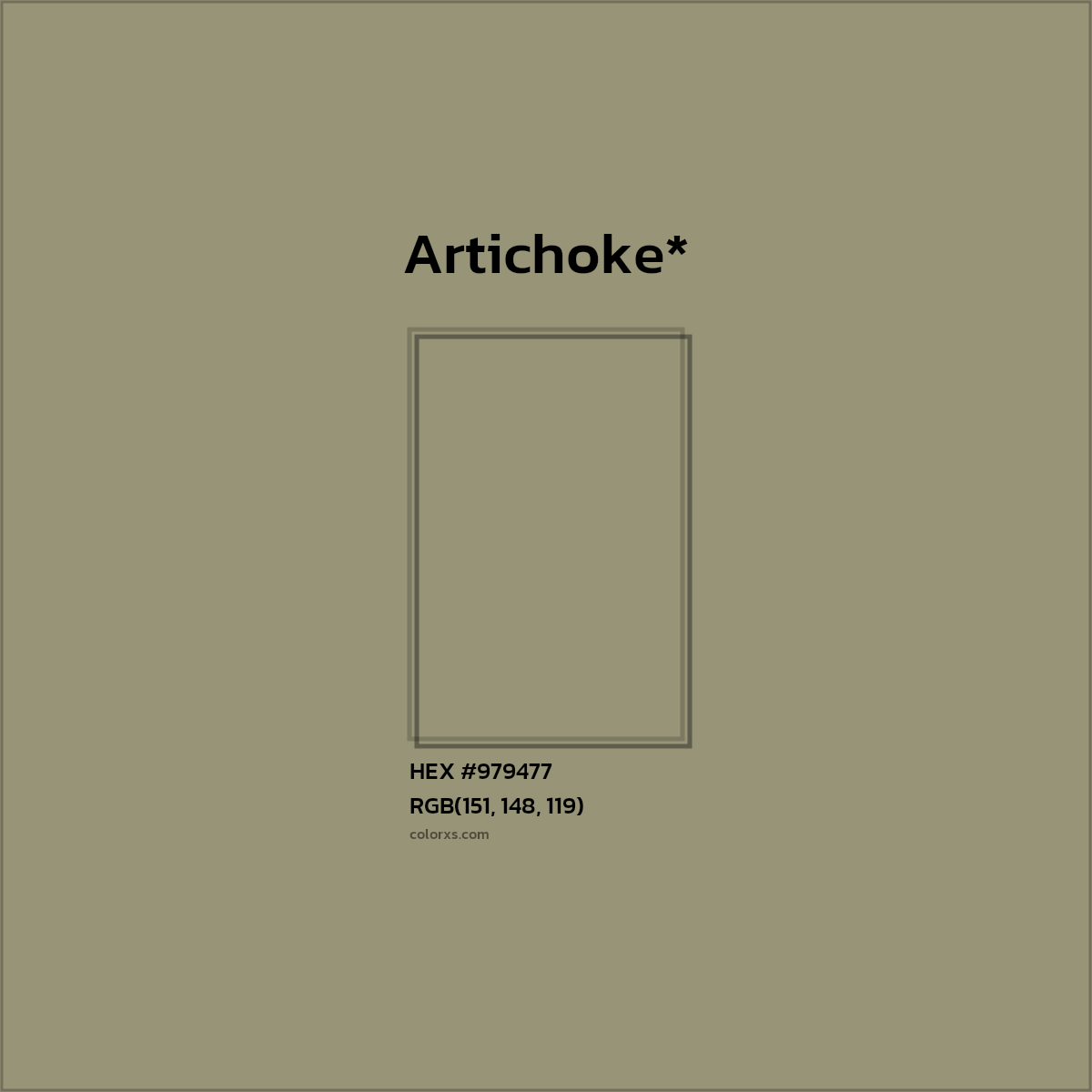 HEX #979477 Color Name, Color Code, Palettes, Similar Paints, Images