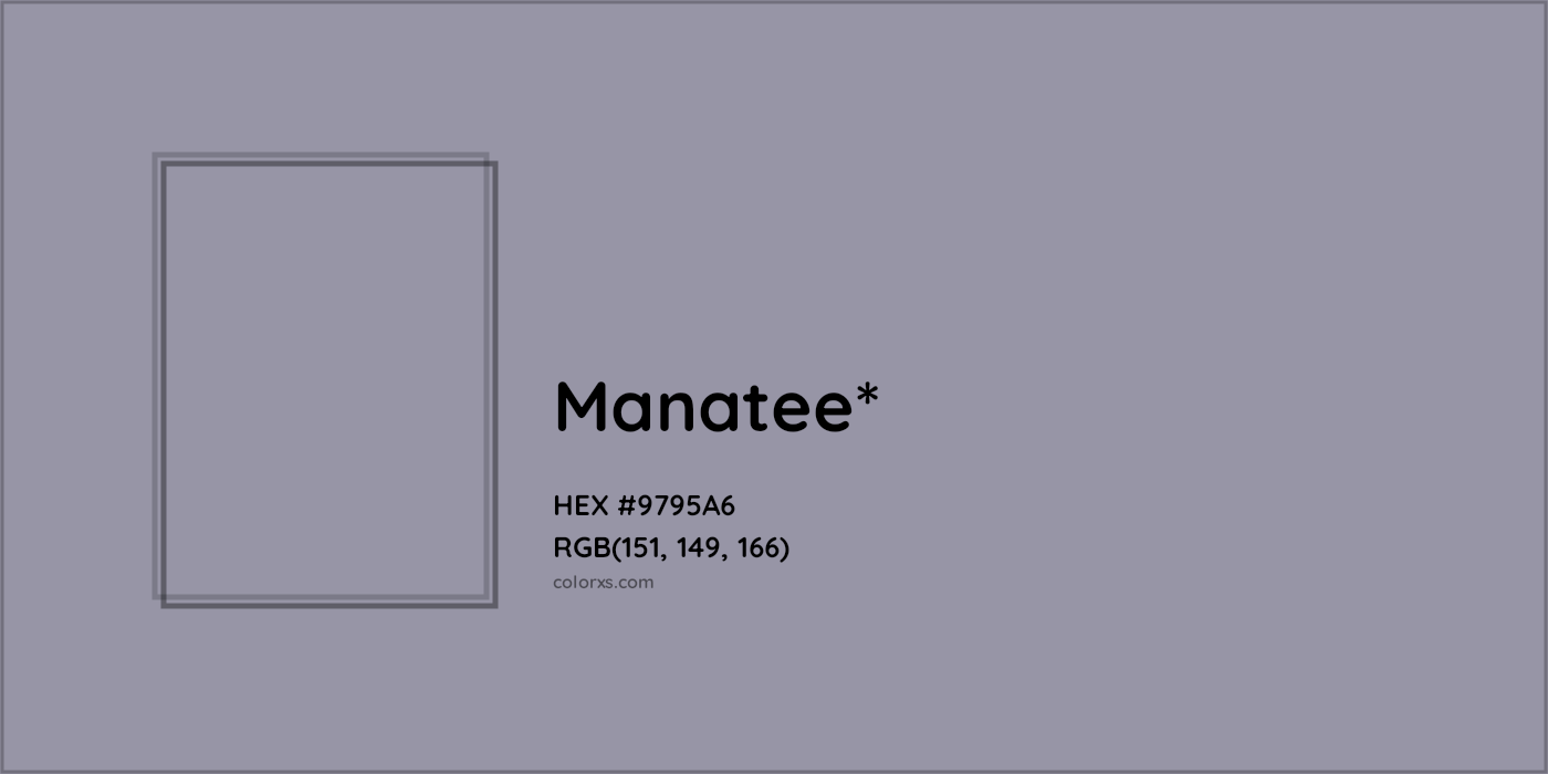 HEX #9795A6 Color Name, Color Code, Palettes, Similar Paints, Images