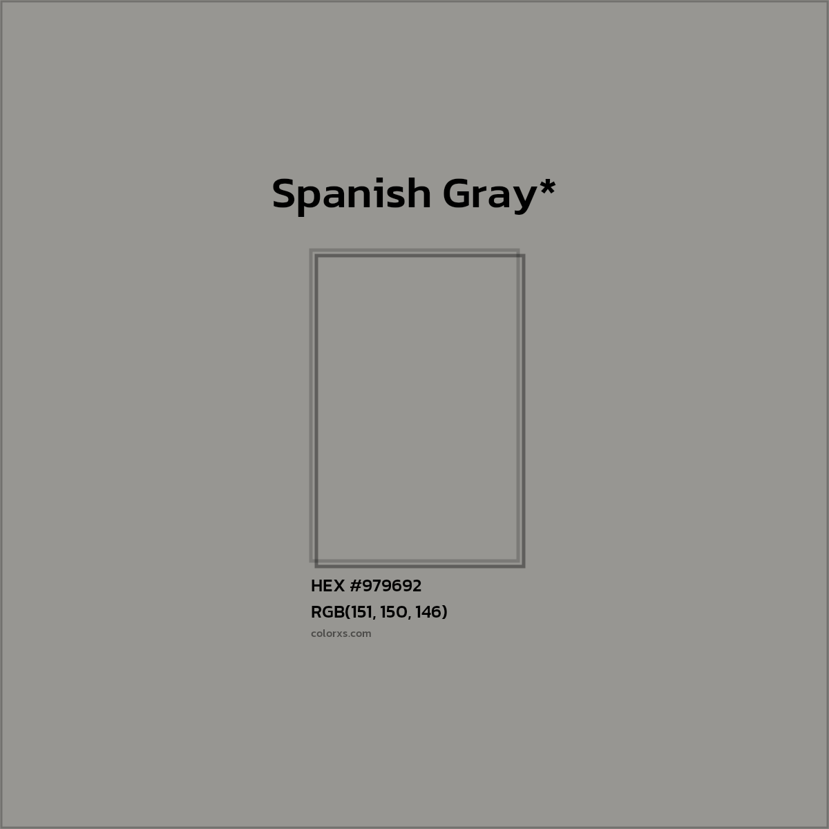 HEX #979692 Color Name, Color Code, Palettes, Similar Paints, Images