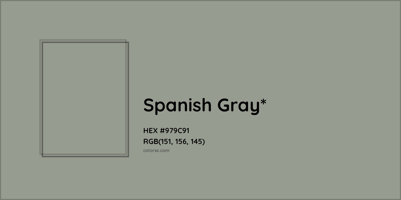 HEX #979C91 Color Name, Color Code, Palettes, Similar Paints, Images