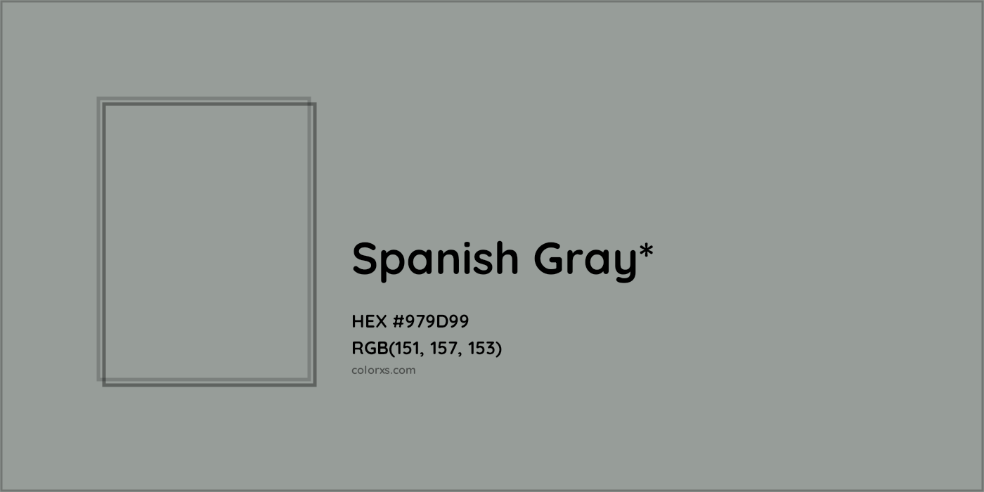 HEX #979D99 Color Name, Color Code, Palettes, Similar Paints, Images