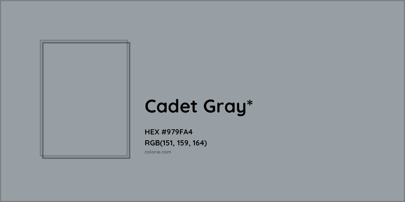 HEX #979FA4 Color Name, Color Code, Palettes, Similar Paints, Images
