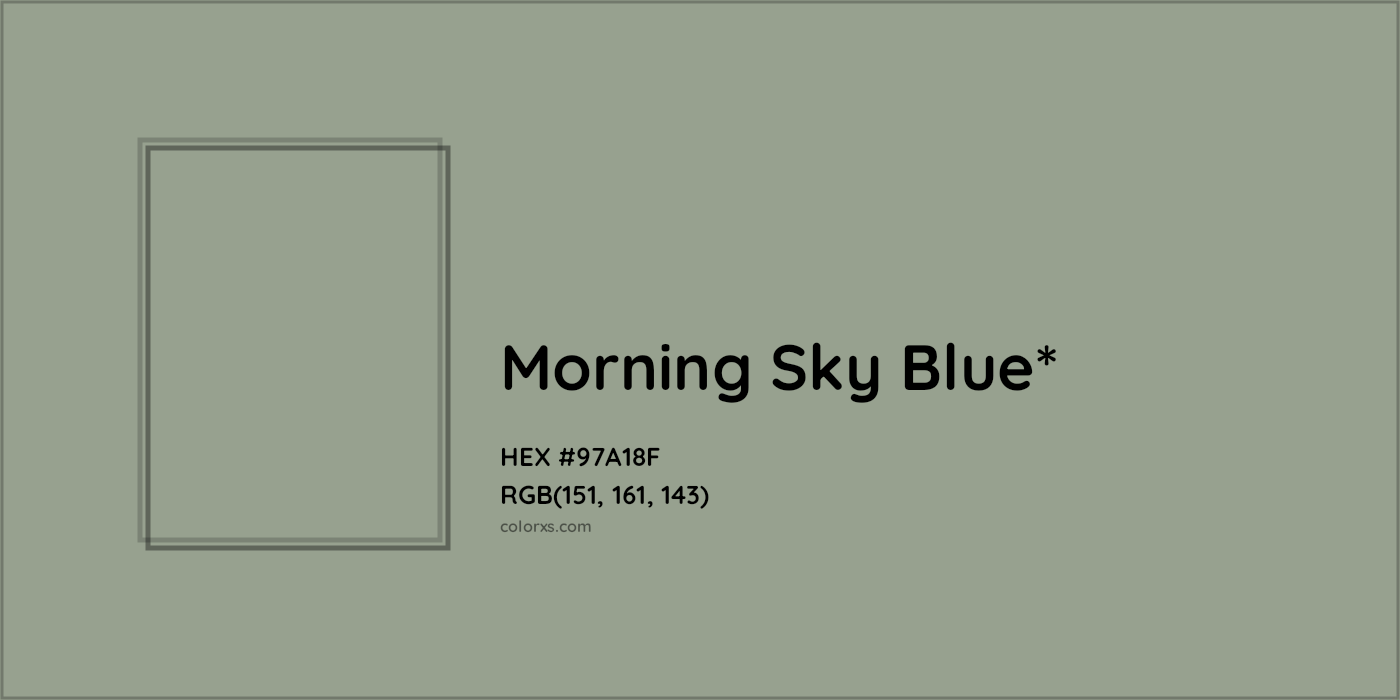 HEX #97A18F Color Name, Color Code, Palettes, Similar Paints, Images