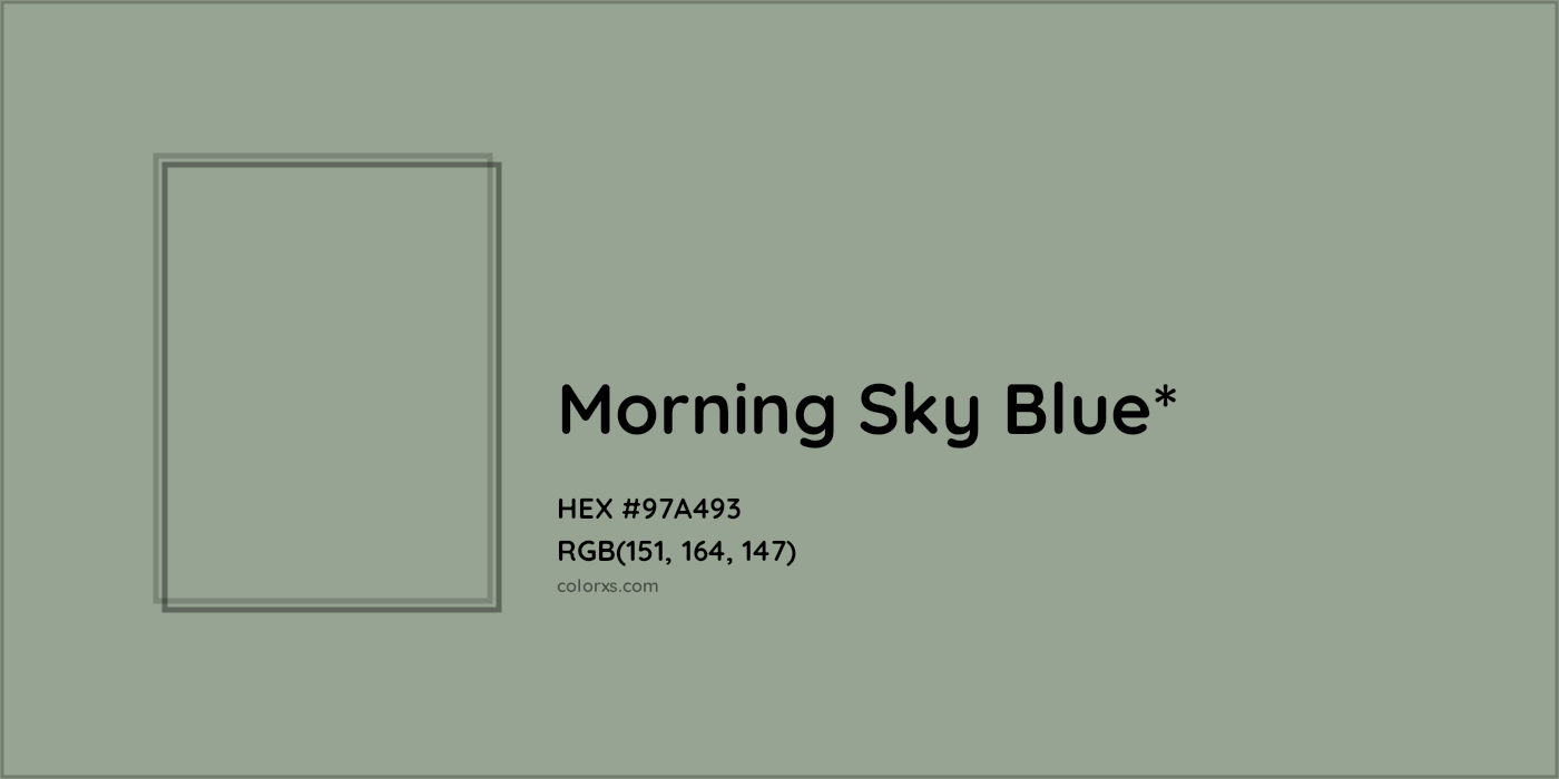 HEX #97A493 Color Name, Color Code, Palettes, Similar Paints, Images