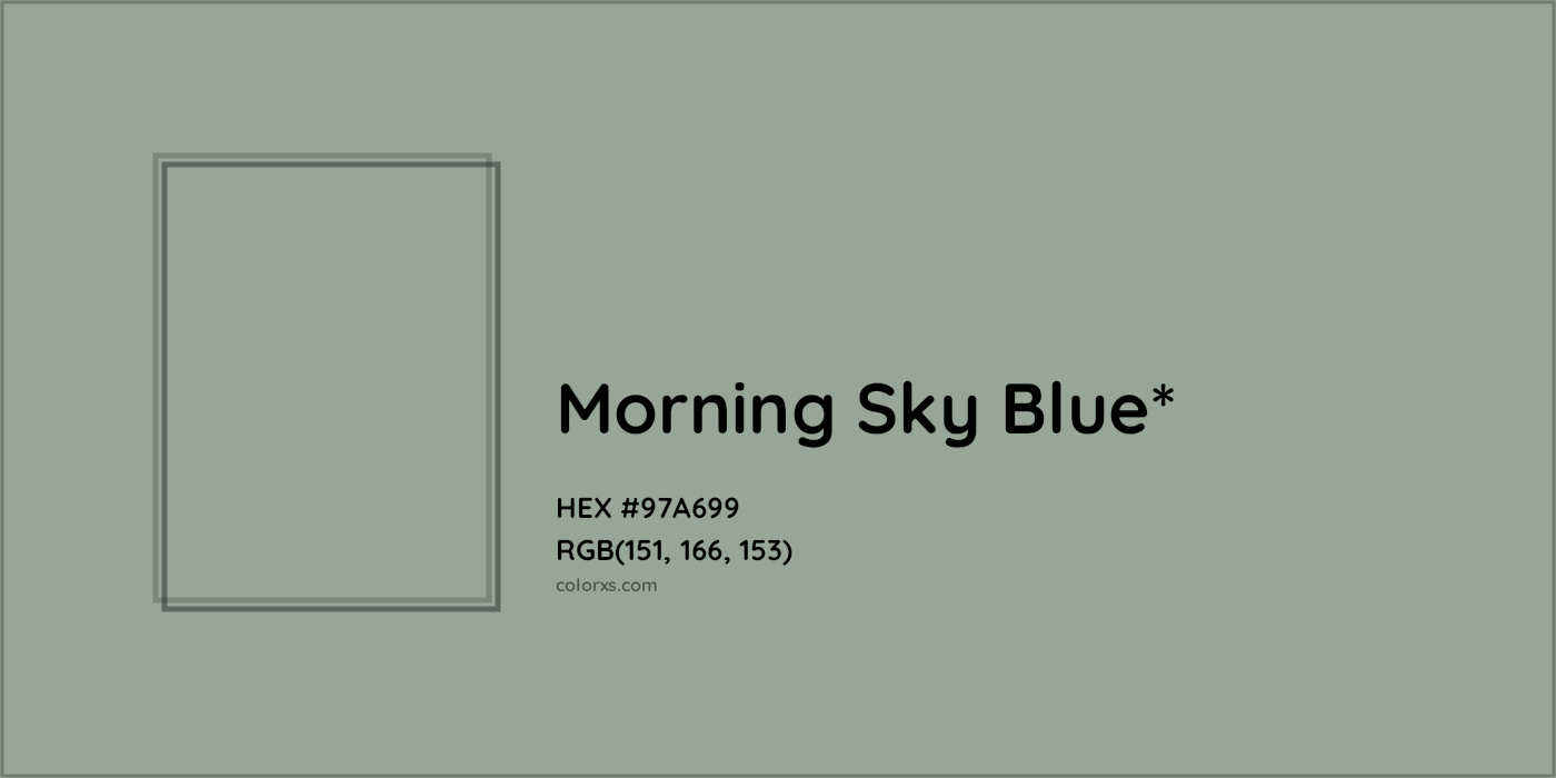 HEX #97A699 Color Name, Color Code, Palettes, Similar Paints, Images