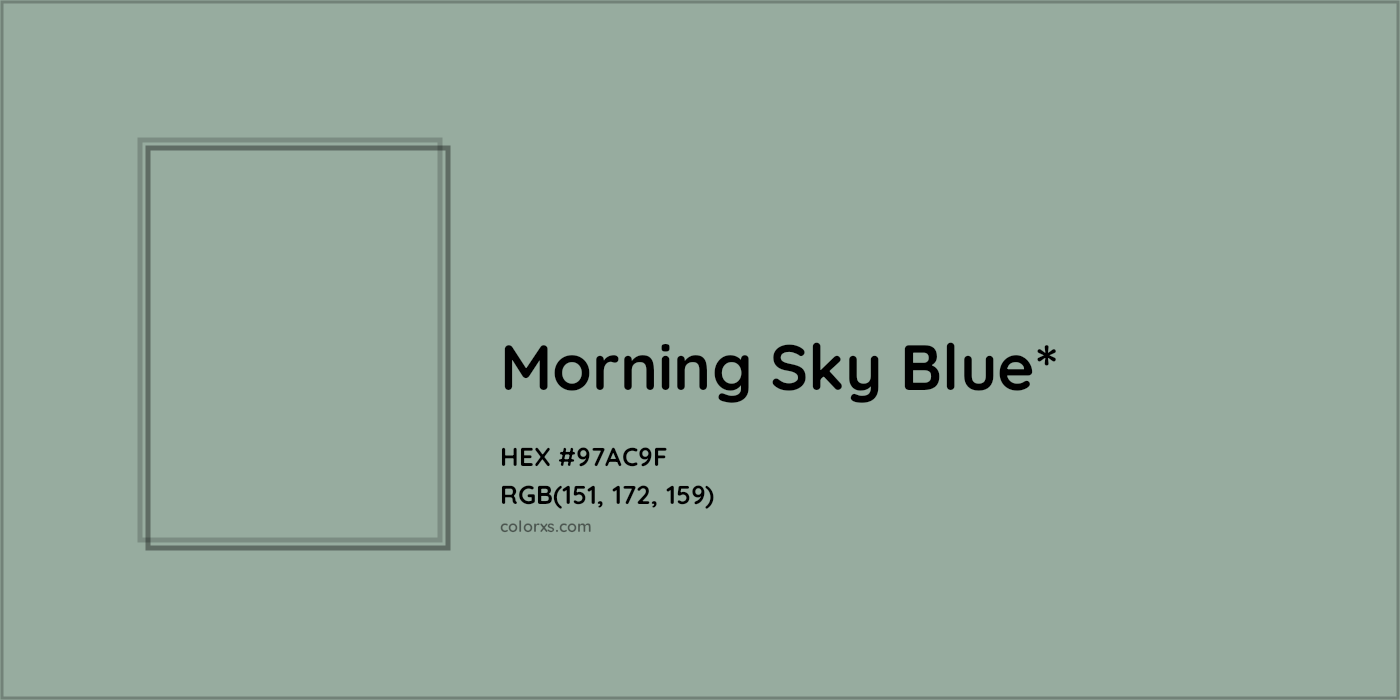 HEX #97AC9F Color Name, Color Code, Palettes, Similar Paints, Images