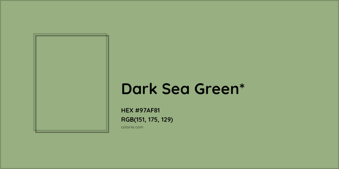 HEX #97AF81 Color Name, Color Code, Palettes, Similar Paints, Images