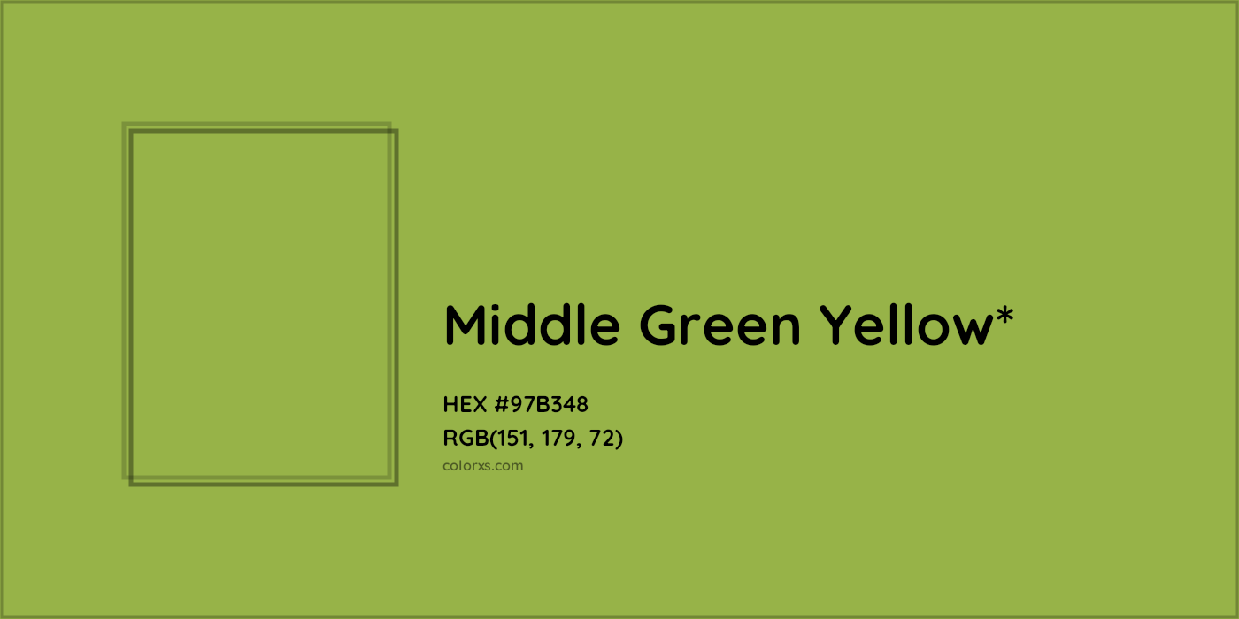 HEX #97B348 Color Name, Color Code, Palettes, Similar Paints, Images