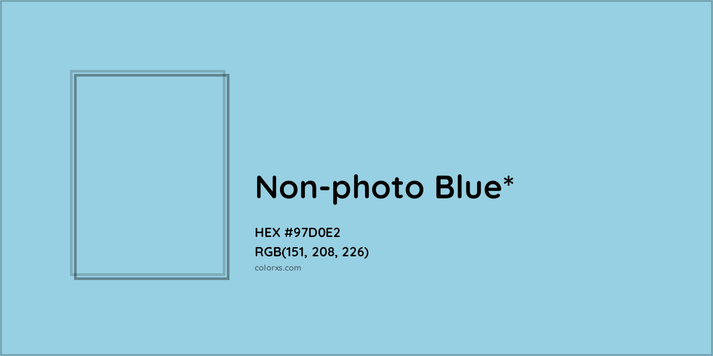 HEX #97D0E2 Color Name, Color Code, Palettes, Similar Paints, Images