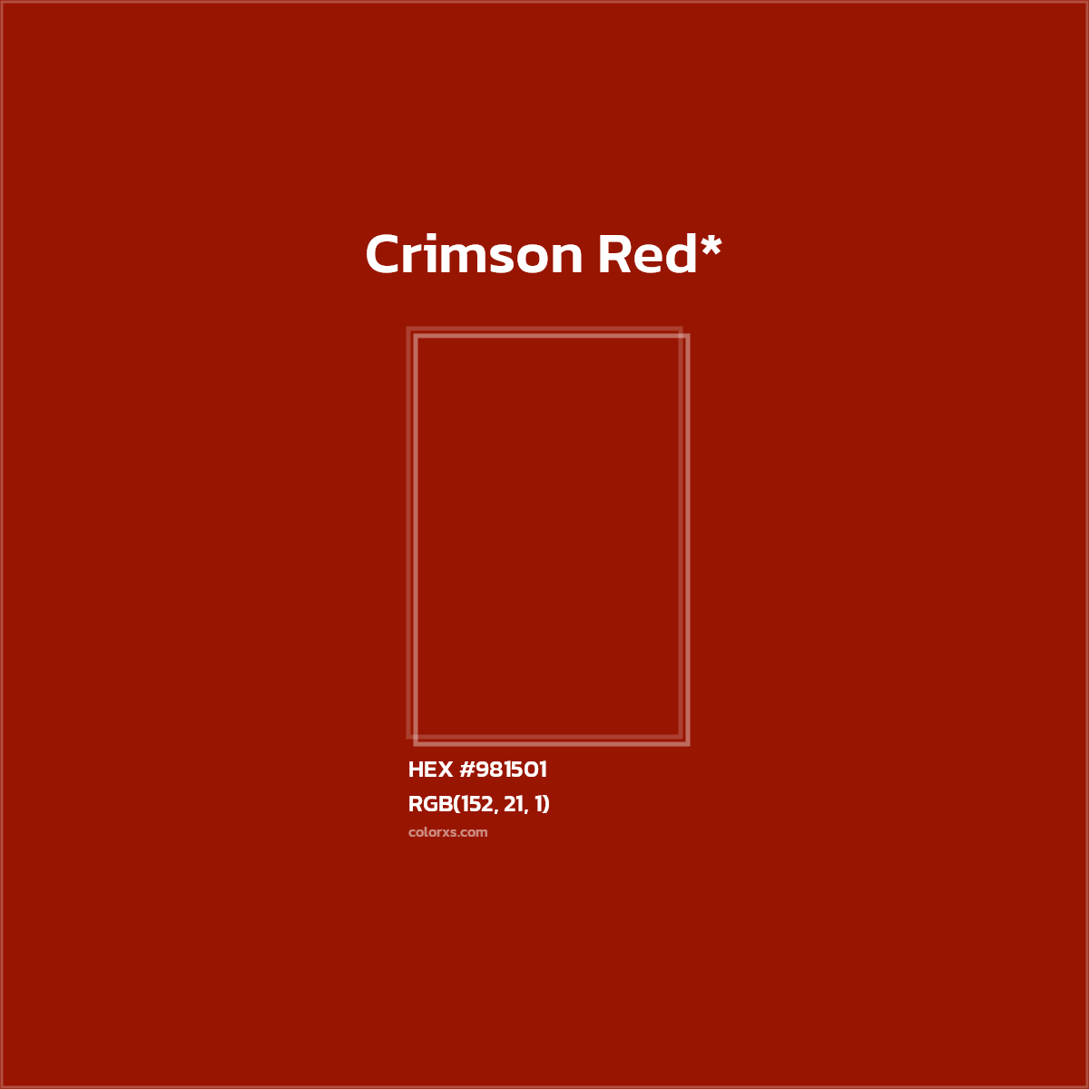 HEX #981501 Color Name, Color Code, Palettes, Similar Paints, Images