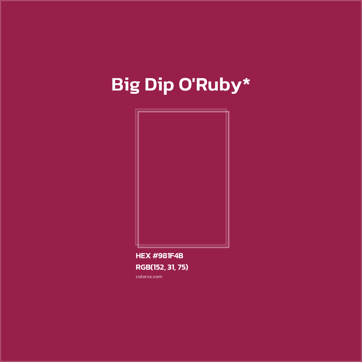 HEX #981F4B Color Name, Color Code, Palettes, Similar Paints, Images