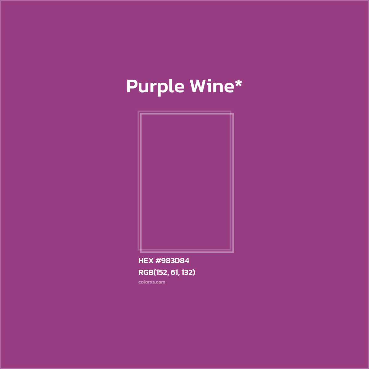 HEX #983D84 Color Name, Color Code, Palettes, Similar Paints, Images