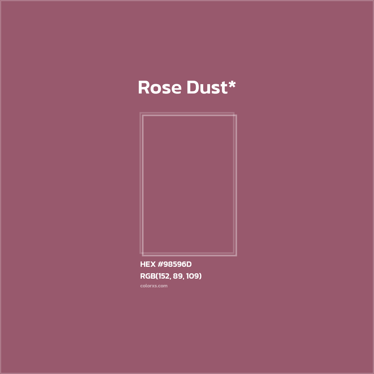 HEX #98596D Color Name, Color Code, Palettes, Similar Paints, Images