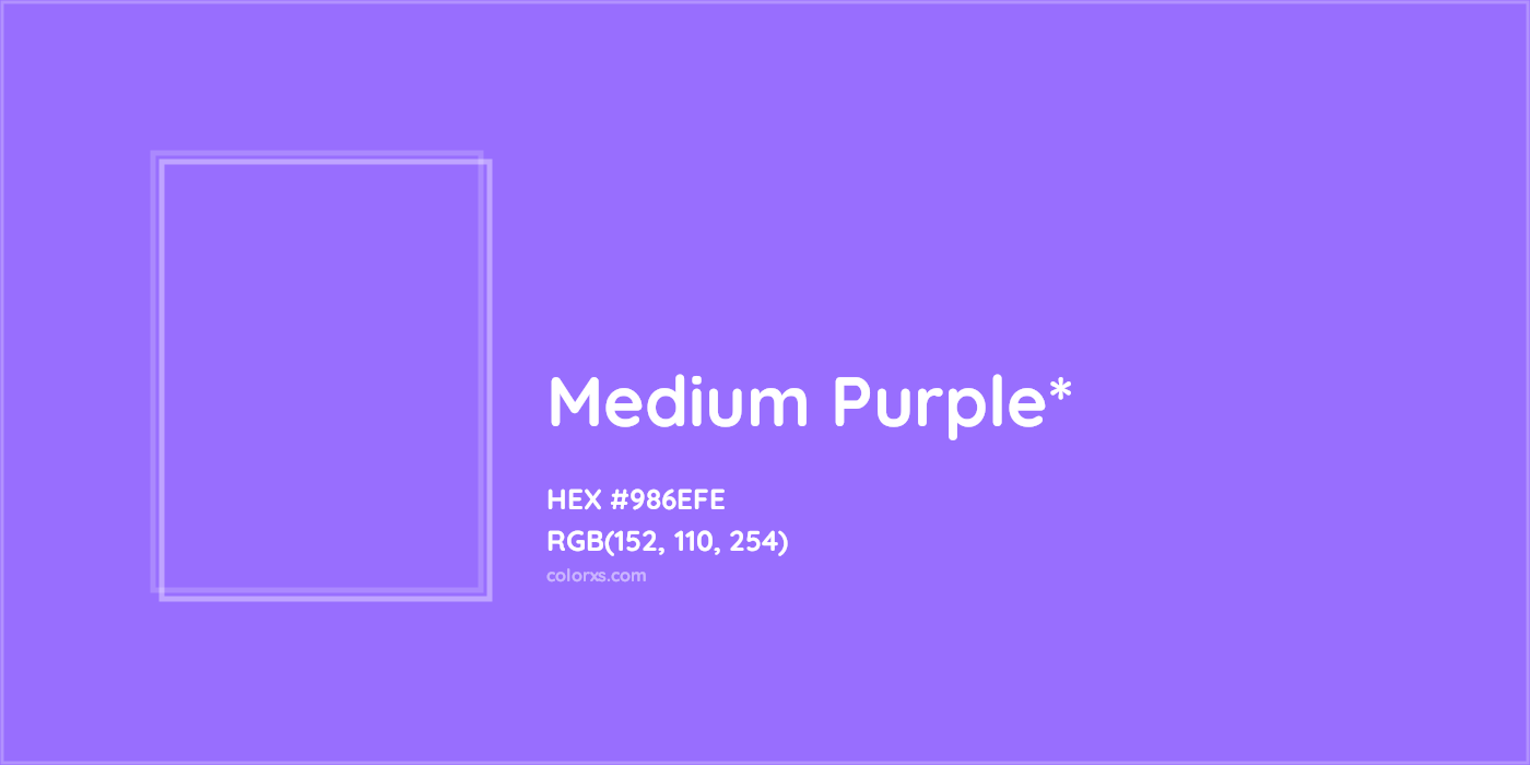 HEX #986EFE Color Name, Color Code, Palettes, Similar Paints, Images