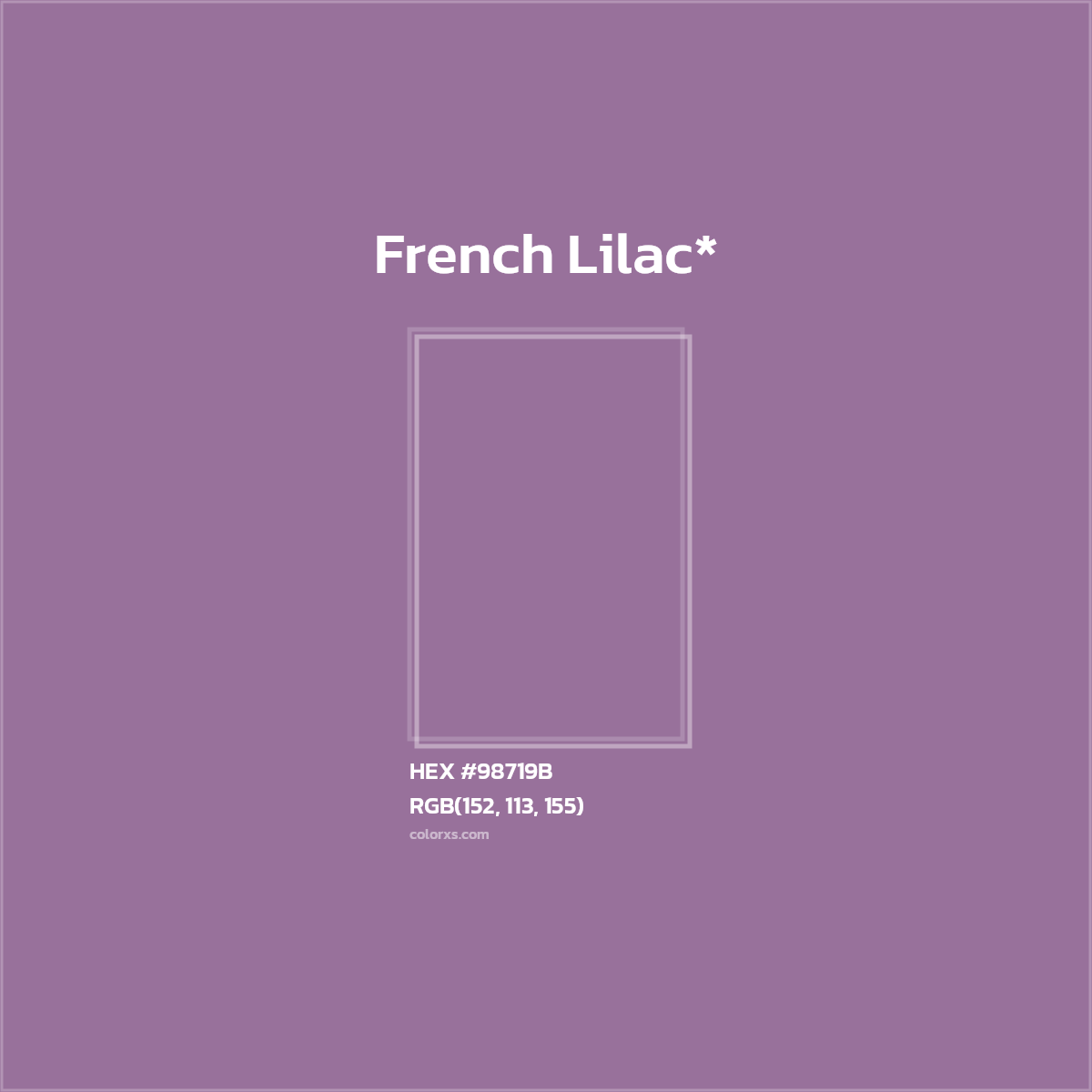 HEX #98719B Color Name, Color Code, Palettes, Similar Paints, Images