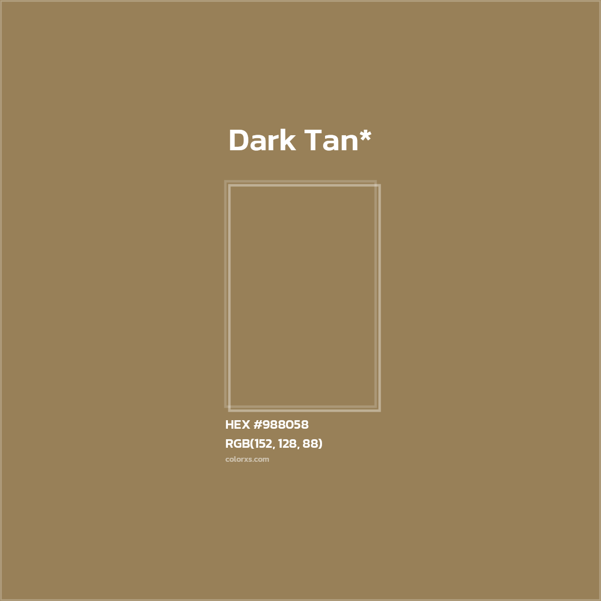 HEX #988058 Color Name, Color Code, Palettes, Similar Paints, Images