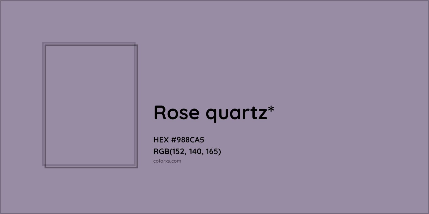 HEX #988CA5 Color Name, Color Code, Palettes, Similar Paints, Images