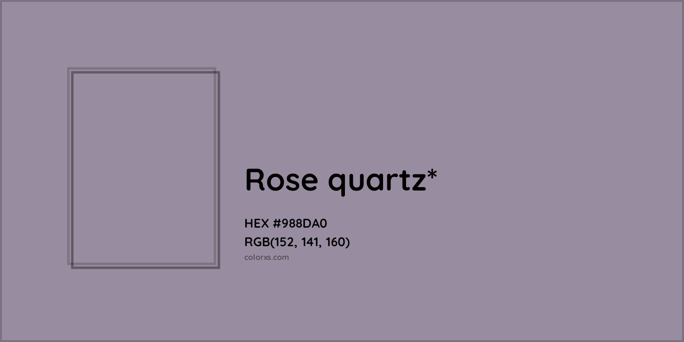 HEX #988DA0 Color Name, Color Code, Palettes, Similar Paints, Images