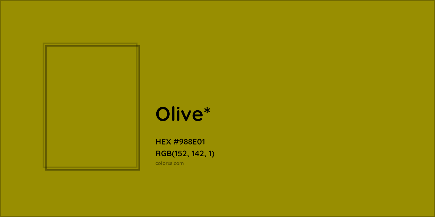 HEX #988E01 Color Name, Color Code, Palettes, Similar Paints, Images