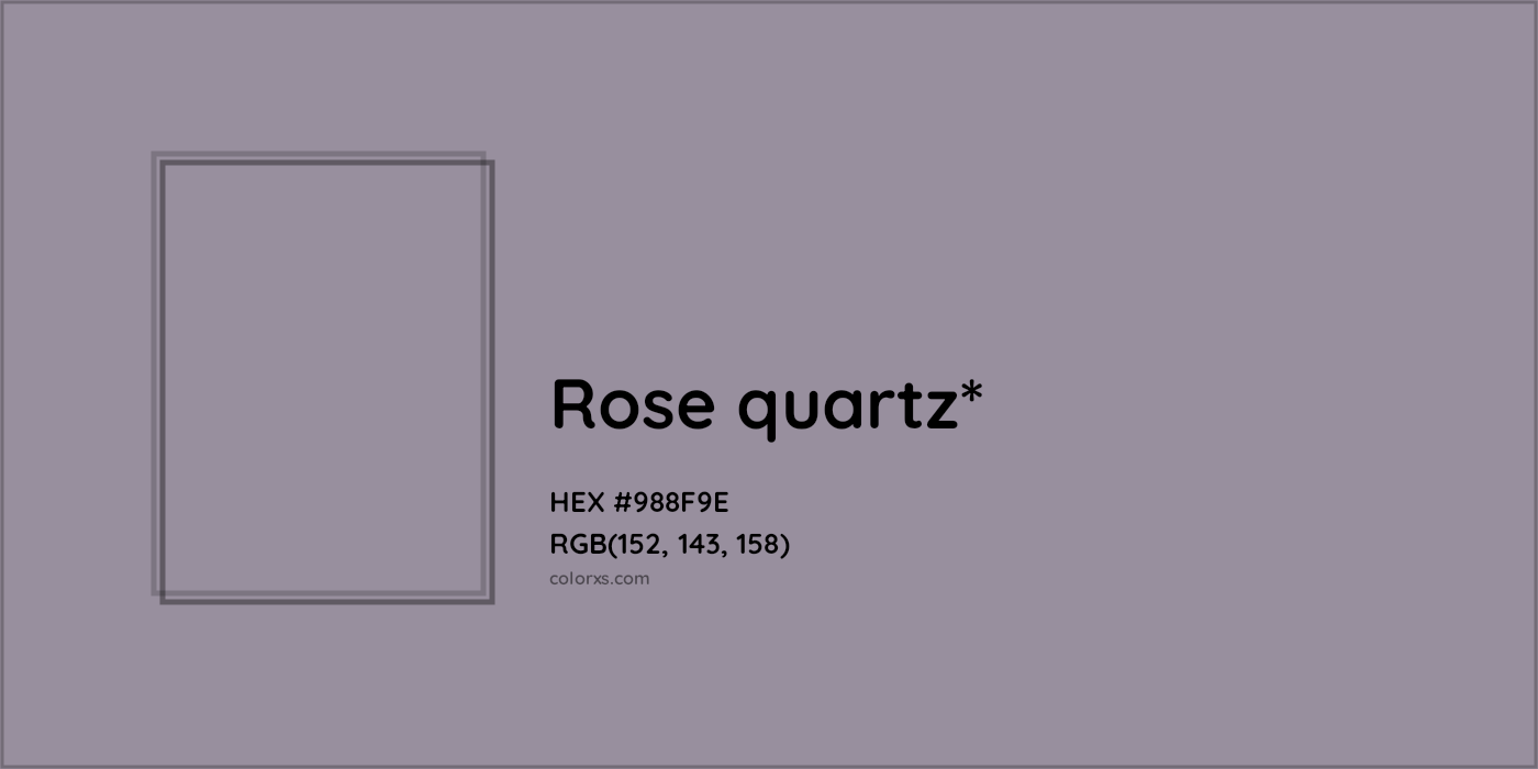HEX #988F9E Color Name, Color Code, Palettes, Similar Paints, Images