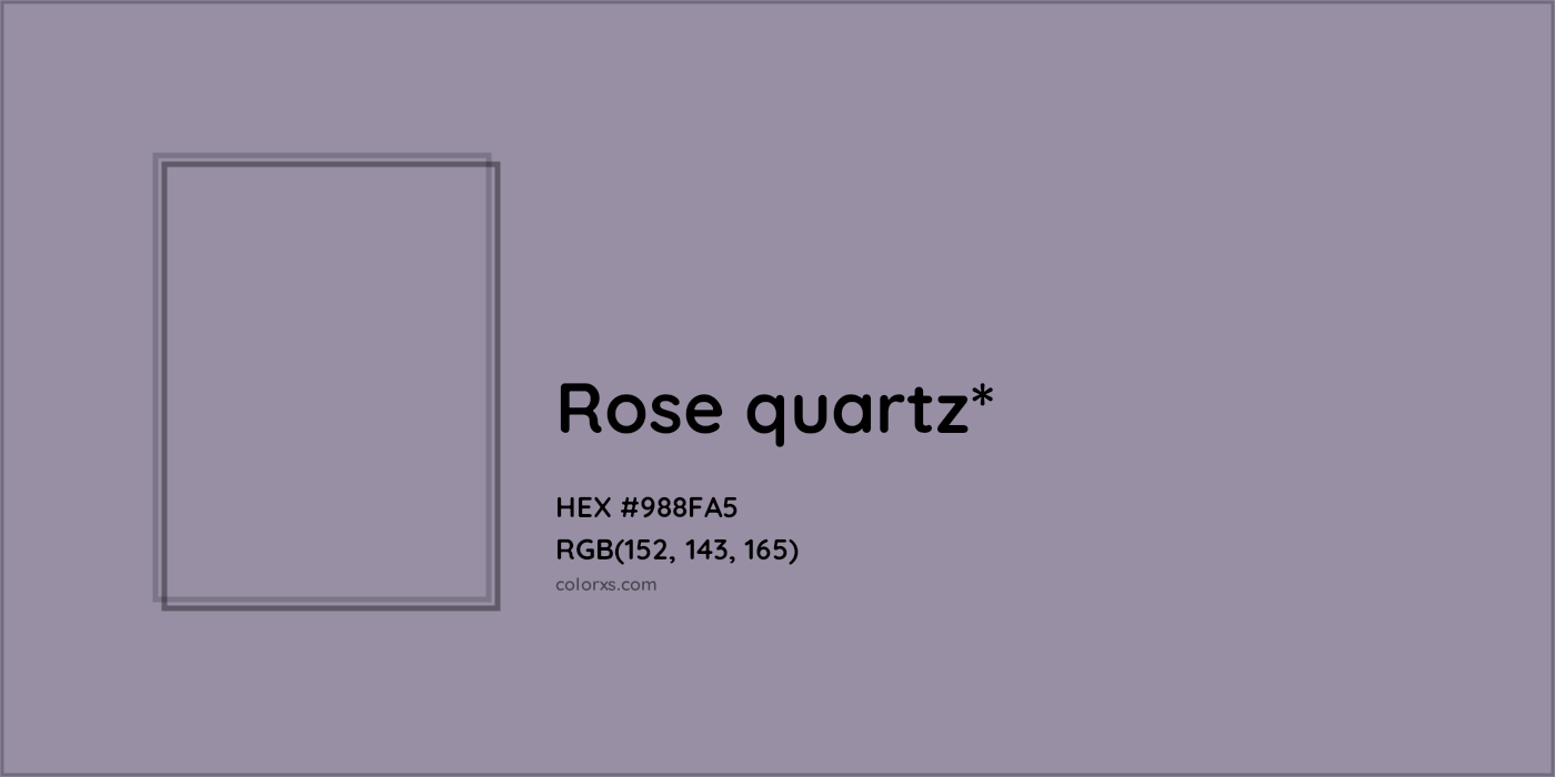 HEX #988FA5 Color Name, Color Code, Palettes, Similar Paints, Images