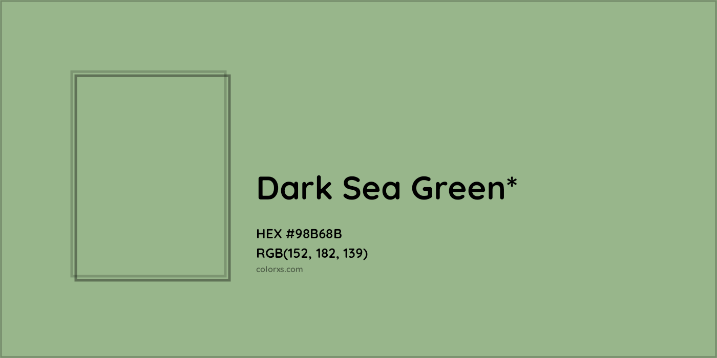 HEX #98B68B Color Name, Color Code, Palettes, Similar Paints, Images