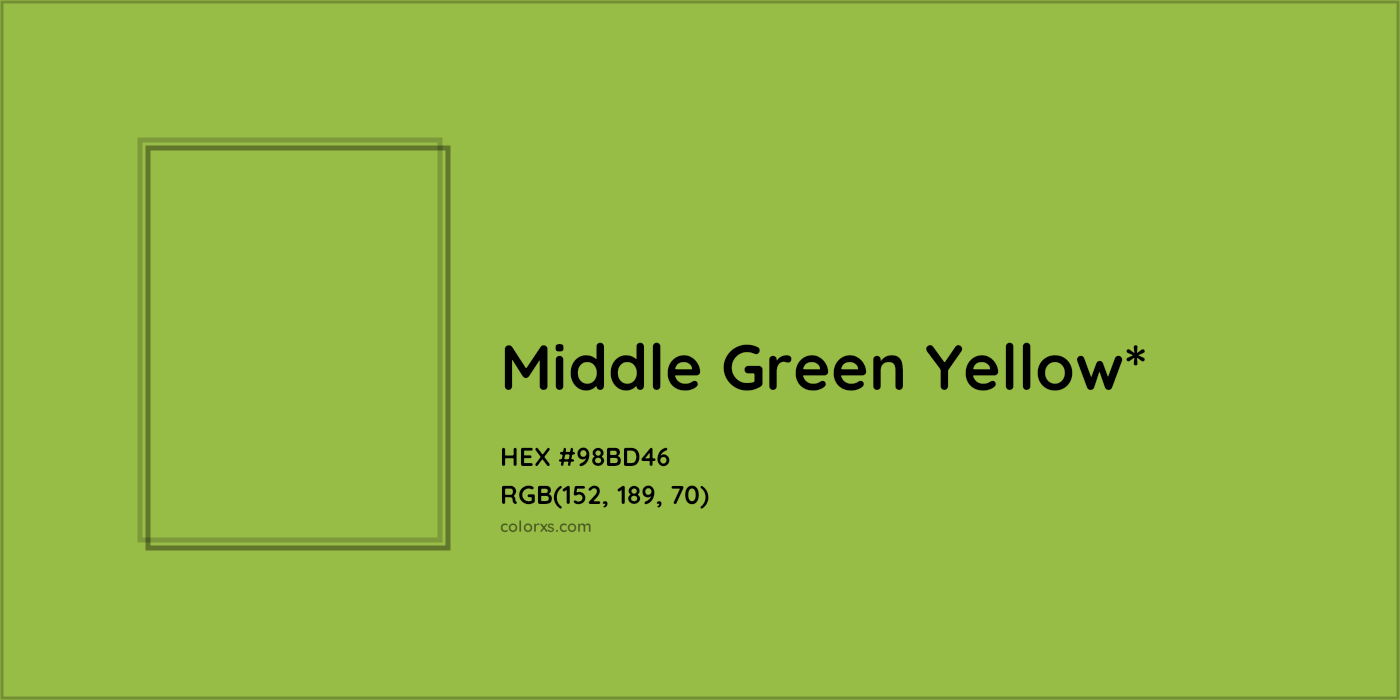 HEX #98BD46 Color Name, Color Code, Palettes, Similar Paints, Images