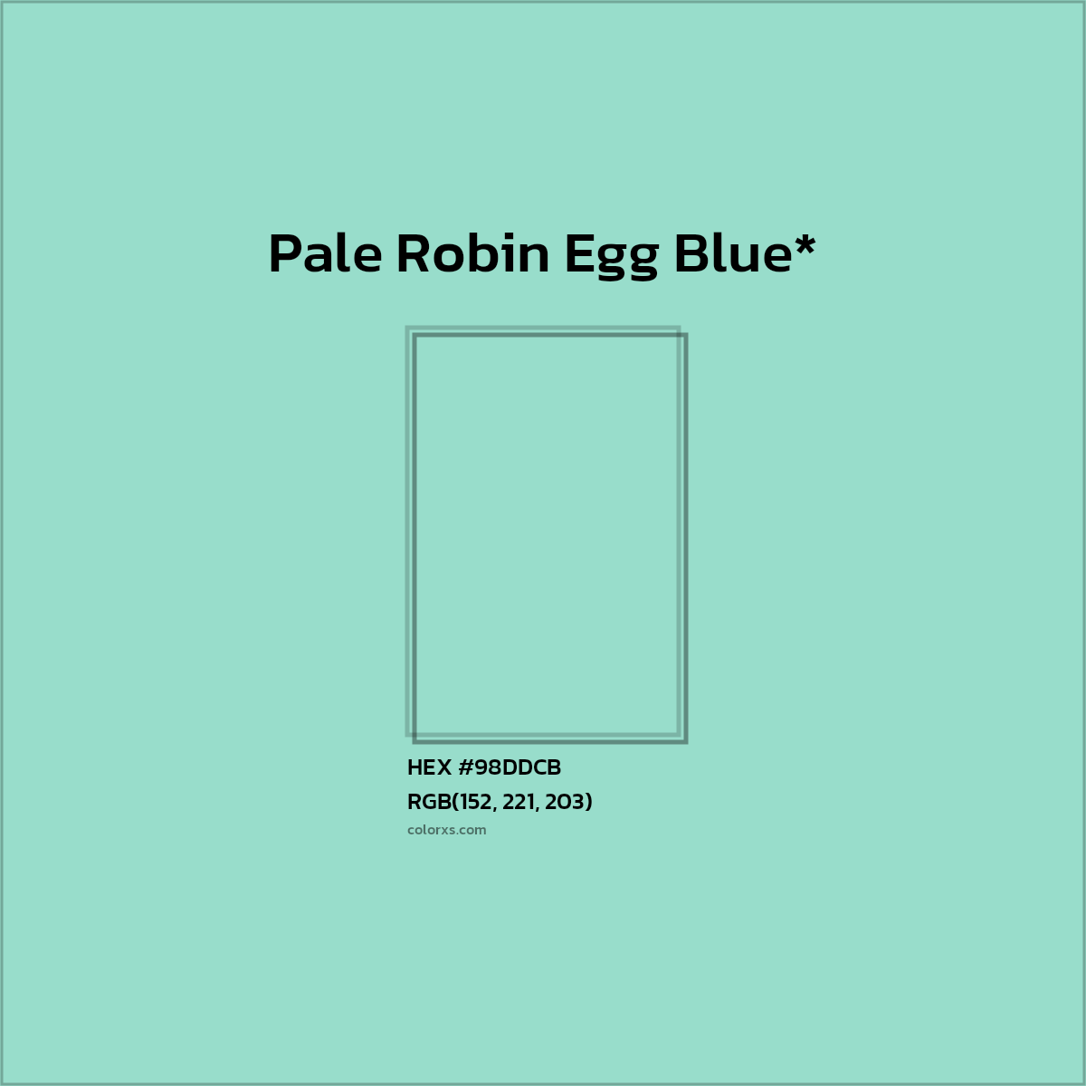 HEX #98DDCB Color Name, Color Code, Palettes, Similar Paints, Images