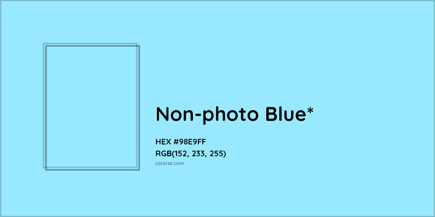 HEX #98E9FF Color Name, Color Code, Palettes, Similar Paints, Images