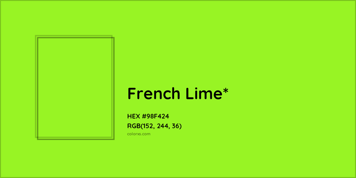 HEX #98F424 Color Name, Color Code, Palettes, Similar Paints, Images