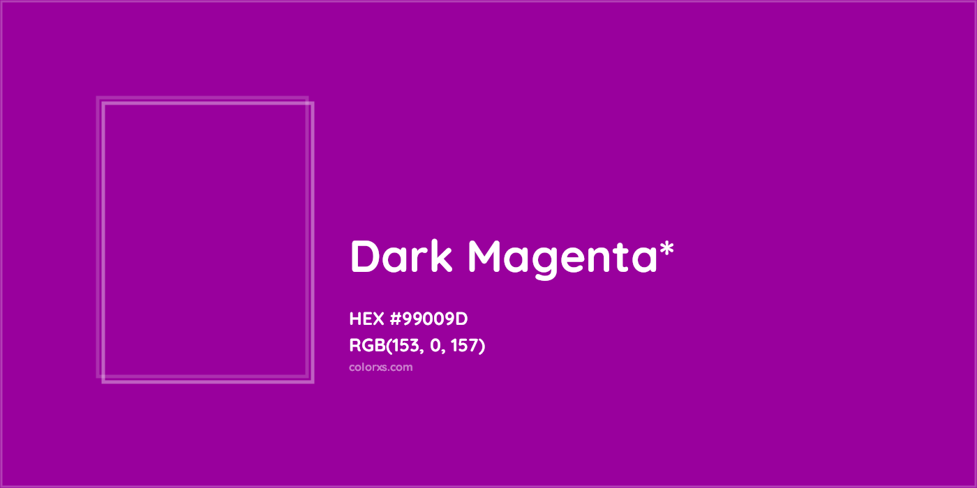 HEX #99009D Color Name, Color Code, Palettes, Similar Paints, Images