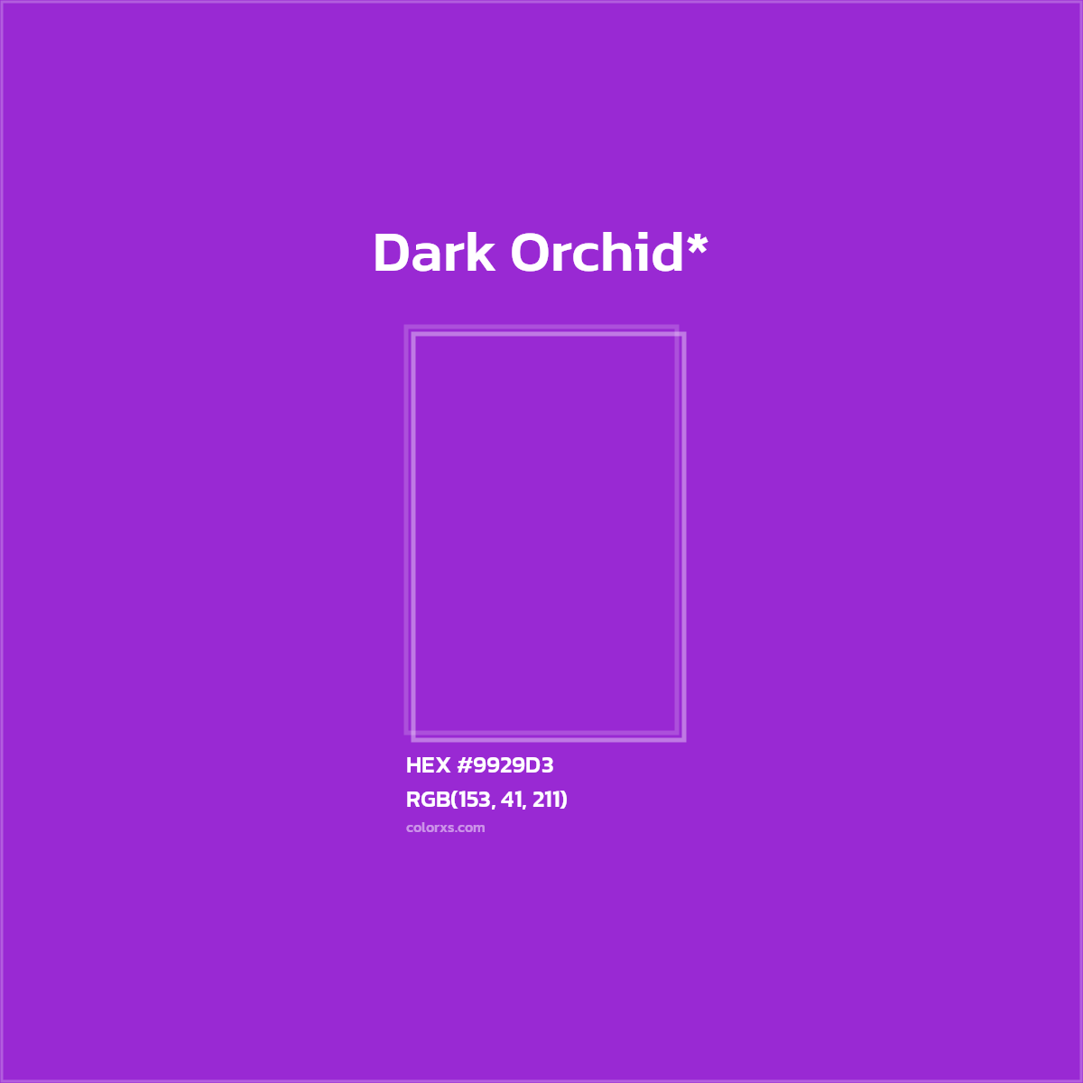 HEX #9929D3 Color Name, Color Code, Palettes, Similar Paints, Images