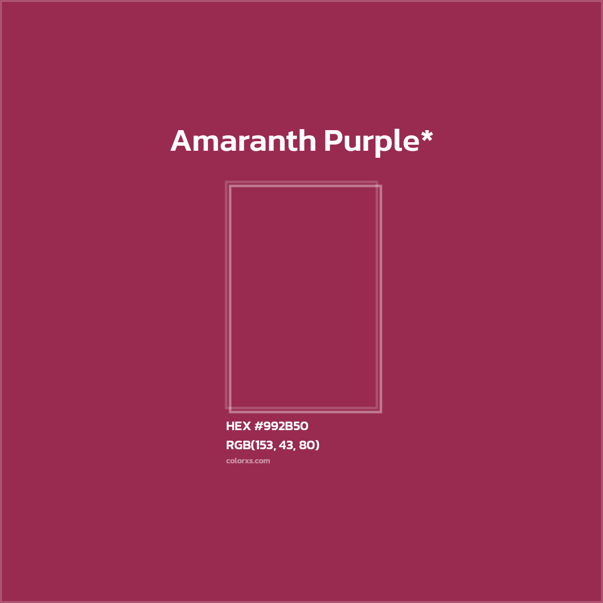 HEX #992B50 Color Name, Color Code, Palettes, Similar Paints, Images