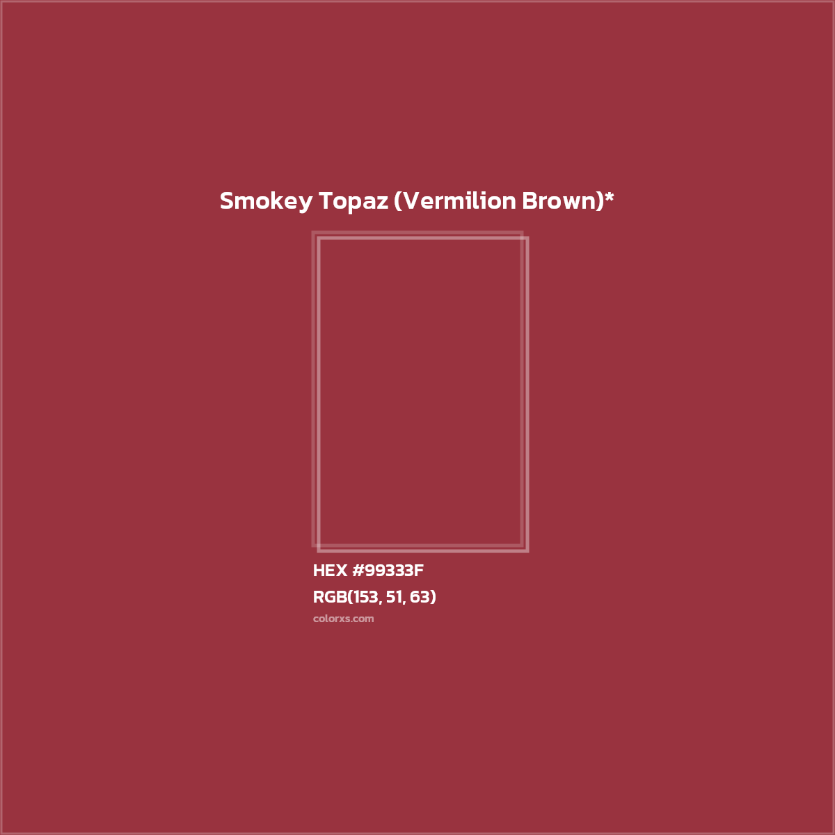 HEX #99333F Color Name, Color Code, Palettes, Similar Paints, Images