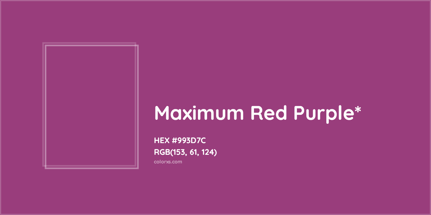 HEX #993D7C Color Name, Color Code, Palettes, Similar Paints, Images