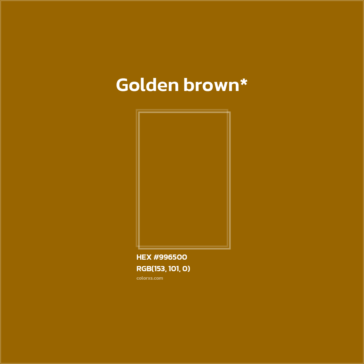 HEX #996500 Color Name, Color Code, Palettes, Similar Paints, Images