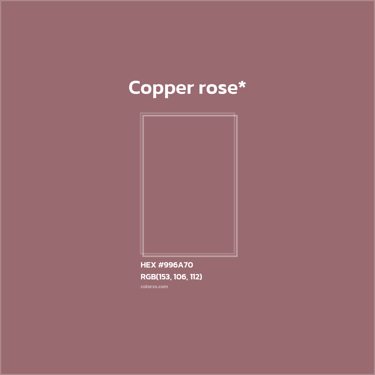 HEX #996A70 Color Name, Color Code, Palettes, Similar Paints, Images