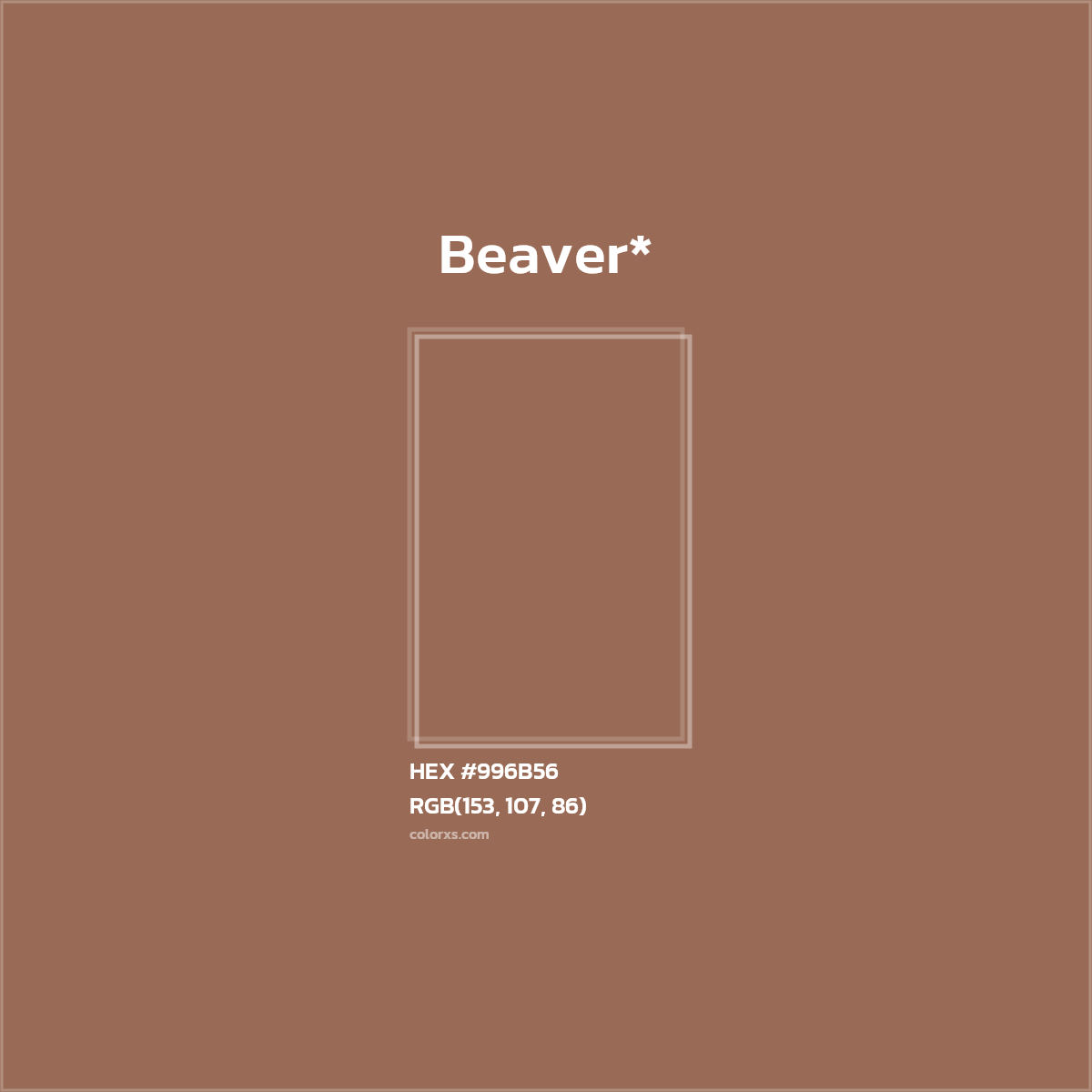 HEX #996B56 Color Name, Color Code, Palettes, Similar Paints, Images