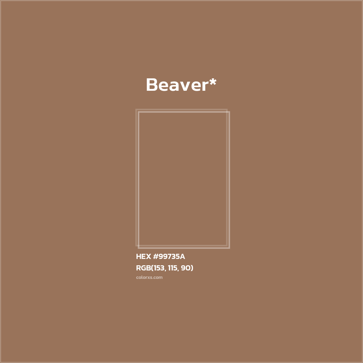HEX #99735A Color Name, Color Code, Palettes, Similar Paints, Images
