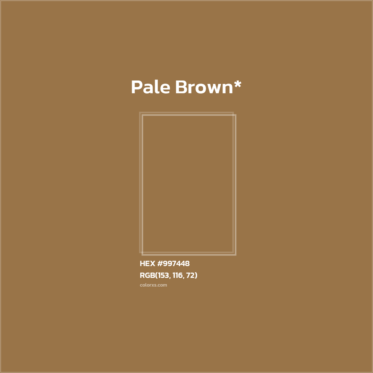 HEX #997448 Color Name, Color Code, Palettes, Similar Paints, Images