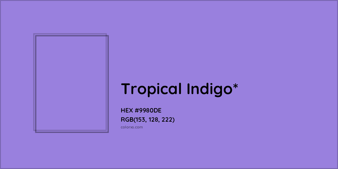 HEX #9980DE Color Name, Color Code, Palettes, Similar Paints, Images