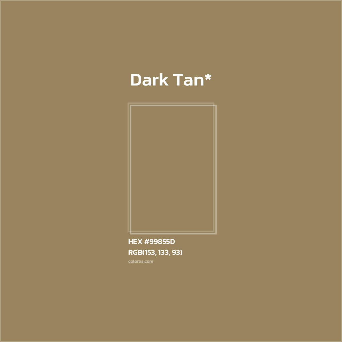 HEX #99855D Color Name, Color Code, Palettes, Similar Paints, Images