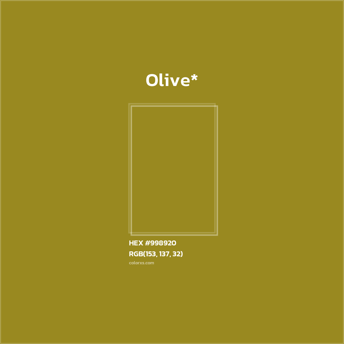 HEX #998920 Color Name, Color Code, Palettes, Similar Paints, Images